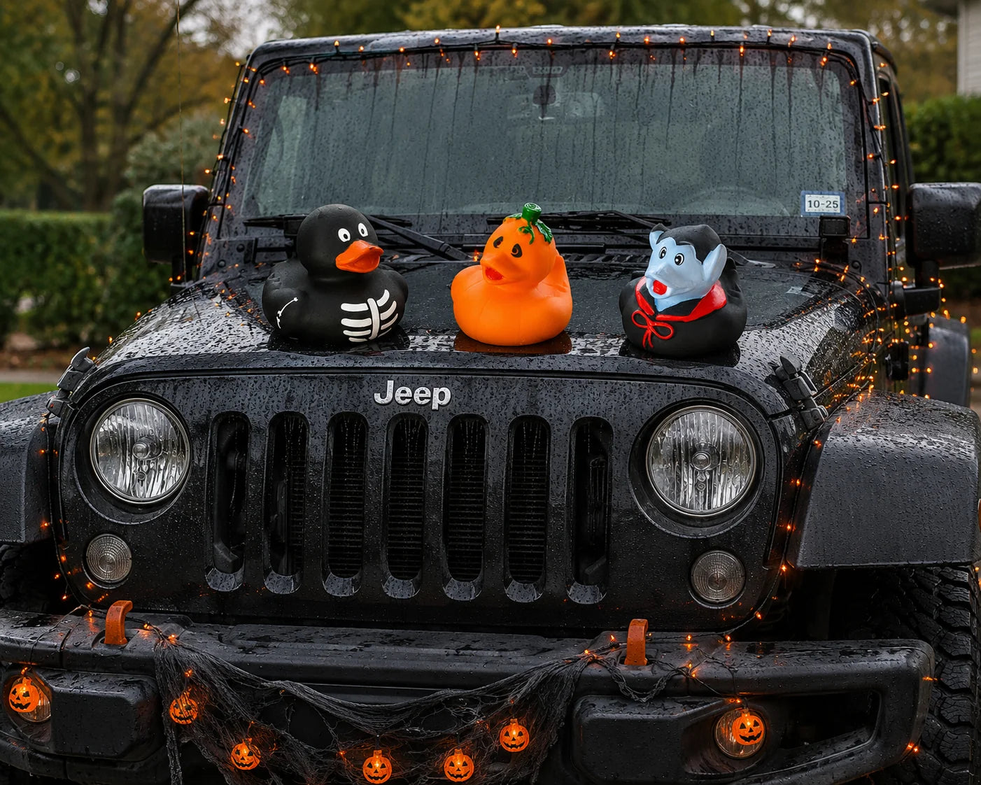 Halloween Rubber Ducks, 2in, 16ct